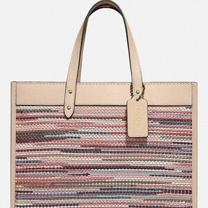 Coach Leather Field Tote